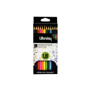 62 - Etui 12 crayons couleurs
