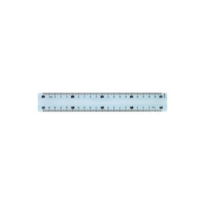 50 - Règle plate plastique 20 cm