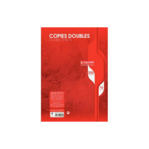 19 - Copies doubles perf. 21x29,7 Grands Carreaux (50 copies)